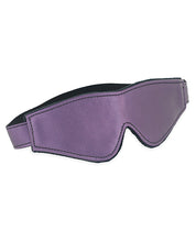 Load image into Gallery viewer, Spartacus Galaxy Legend Faux Leather Blindfold Violet
