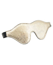 Load image into Gallery viewer, Snakeskin Leather Spartacus Blindfold
