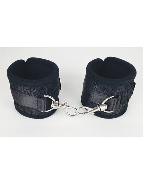 Spartacus Silver Neoprene Wrist Restraints for Comfort