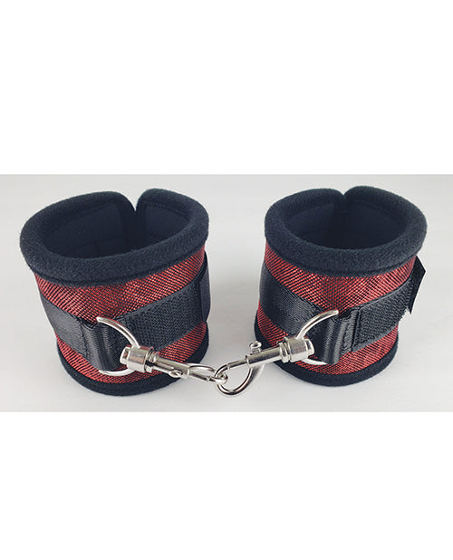 Spartacus Silver Neoprene Wrist Restraints for Comfort