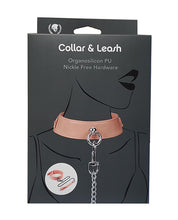 Load image into Gallery viewer, BDSM Organo Silicone Collar and Leash Set for Beginners
