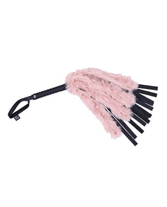 Bratty Indulgence Faux Fur Flogger for Sensual Play