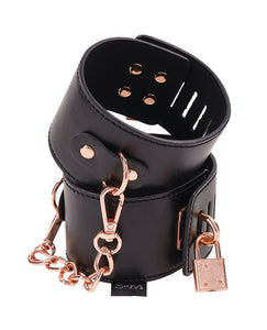 Bratty Restraint Locking Cuffs för Lekfull Intim Nöje