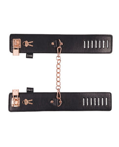 Bratty Restraint Locking Cuffs for Playful Intimate Fun