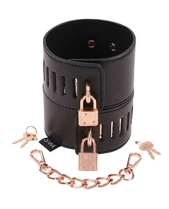 Bratty Restraint Locking Cuffs för Lekfull Intim Nöje