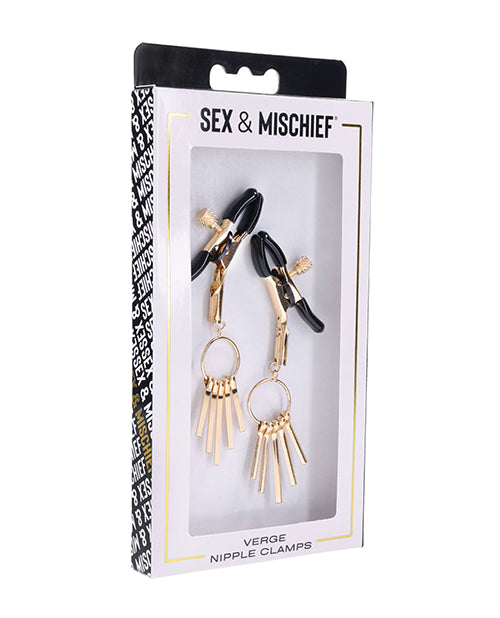 Sensational Verge Nipple Stimulation Clamps for Pleasure