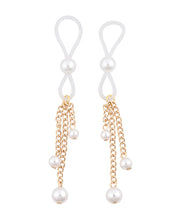 Load image into Gallery viewer, Elegant Pearl Nipple Adornments for Daring Intimate Moments
