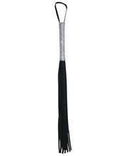 Load image into Gallery viewer, Glamorous Vegan Leather Flogger with Sparkling Handle
