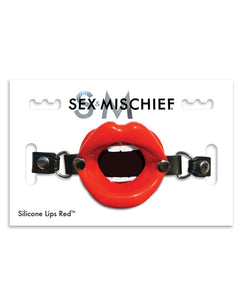 Seductive Silicone Lip Gag for Sensual Adventures