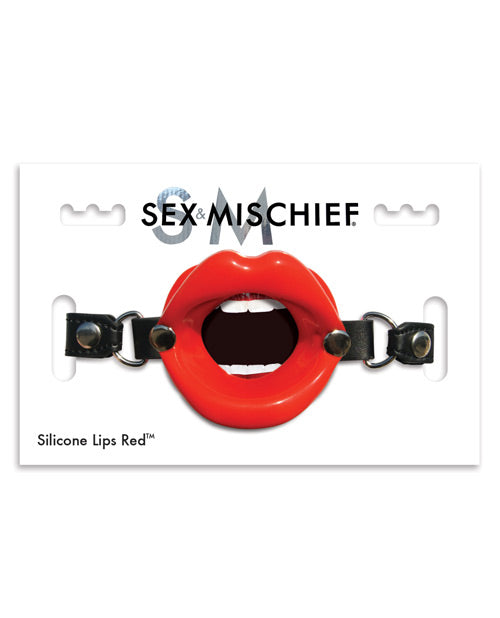 Seductive Silicone Lip Gag for Sensual Adventures