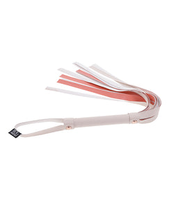 Peachy Playtime Stripe Flogger for Fun Intimate Adventures