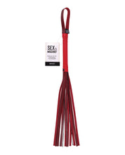 Load image into Gallery viewer, Sparkling Crimson Crystal Flogger - Ex&#39;s &amp; Oh&#39;s Edition
