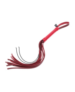 Sparkling Crimson Crystal Flogger - Ex's & Oh's Edition