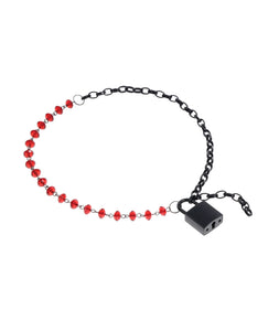 Ruby & Onyx Crystal Connection Day Collar til Stil