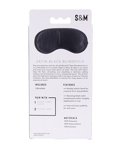 Satin Sensation Blindfold for Intimate Play Experience