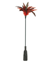 Load image into Gallery viewer, Sensational Feather Whip Red and Black Delight Accessory
