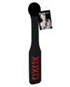 XOXO Impressions Paddle en Vinyle Noir - Accessoire de 12 Pouces