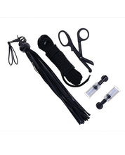 Carregue a imagem no visualizador da Galeria, Kit de Bondage Preto Sensacional Tied &amp; Twisted - Conjunto de BDSM
