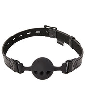 Load image into Gallery viewer, Silicone Breathable Restraint Ball Gag for Comfortable Play
