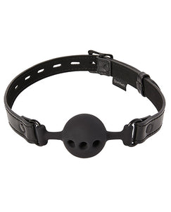 Silicone Breathable Restraint Ball Gag for Comfortable Play