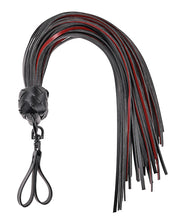 Afbeelding laden in Galerijviewer, Scarlet Satin Sensation Flogger
