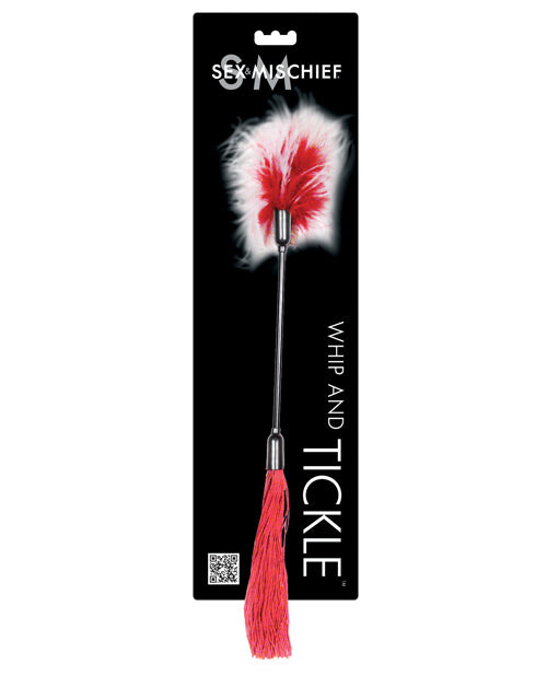 Fluffy Pleasure Whip & Tickle Wand for Playful Sensuality