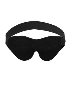 Seductive Soft Black Blindfold for Enhanced Sensation