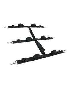 Ultimate Under-Bed Restraint Kit - Black for Pleasure