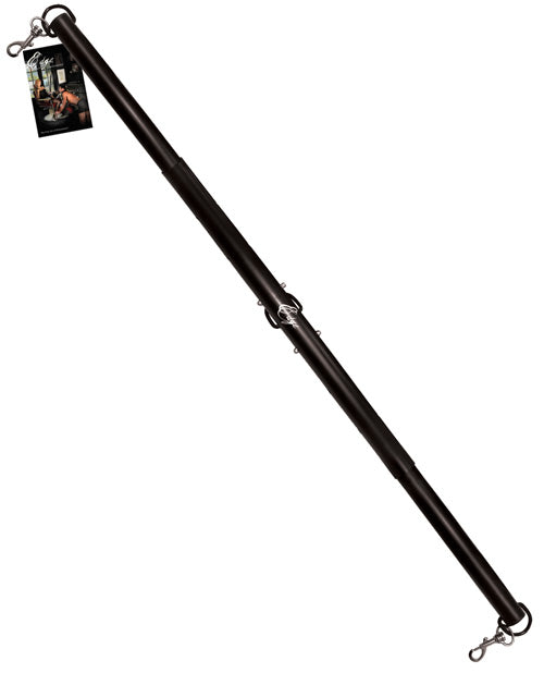 Adjustable Black Spreader Bar for BDSM Play Equipment