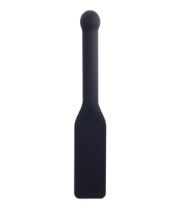 MINE Paddle de Silicone Impacto - Preto Jato para Prazer Intenso