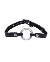 Load image into Gallery viewer, Versatile Edge Adjustable Ring Gag - Black for Complete Control
