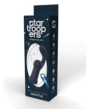 Carica l&#39;immagine nel visualizzatore Galleria, Star Troopers Shuttle Flexible Ultra Strong Vibrator - Black
