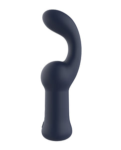 Vibrador Ultra Forte Flexível Star Troopers Shuttle - Preto