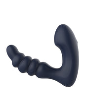 Load image into Gallery viewer, Star Troopers Voyager Beaded Strong Prostate Massager w/Remote - Black
