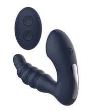 Load image into Gallery viewer, Star Troopers Voyager Beaded Strong Prostate Massager w/Remote - Black
