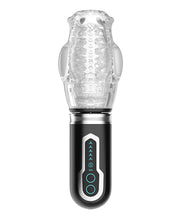 Load image into Gallery viewer, Luxury Thrusting, Rotating &amp; Vibrating Oral Sex Masturbator - Black
