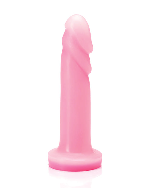 Rose Quartz Tantus Flurry Silicone Dildo