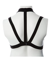 Load image into Gallery viewer, Gender Inclusive Royalty Harness - Midnight Black Design
