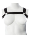 Gender Fluid Mason Harness XL-XXXL in Zwarte Kleur