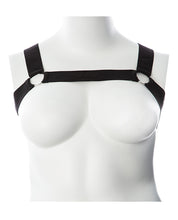 Load image into Gallery viewer, Gender Fluid Mason Harness XL-XXXL in Black Color
