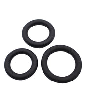 Load image into Gallery viewer, Gender Fluid Clenchers Tension Ring Set - Black

