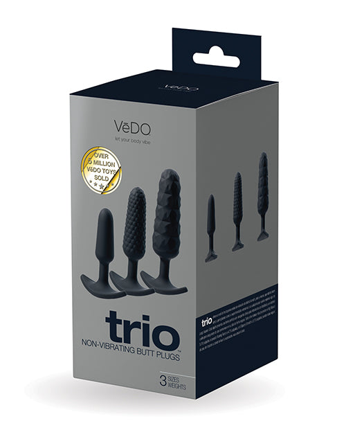 VeDO Trio Anal Plug Set - Sort