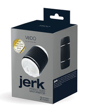 Carregue a imagem no visualizador da Galeria, VeDO Jerk Pleasure Stroker - Preto/Transparente
