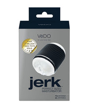 Load image into Gallery viewer, VeDO Jerk Pleasure Stroker - Black/Clear
