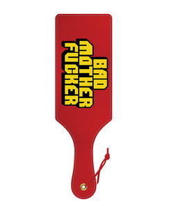 Luxury Spanking Paddle - Bad Mother F*cker Edition Toy