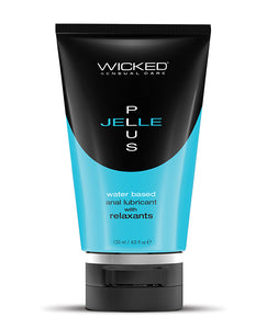 Wicked Sensual Care Jelle Plus Entspannendes Wasserbasiertes Analgleitmittel - 4 Oz