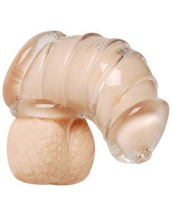 Soft Body Rubber Chastity Cage for Discreet Erection Restriction