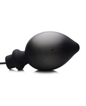 Load image into Gallery viewer, Master Series Ass-Pand Inflatable Silicone Anal Plug - Black
