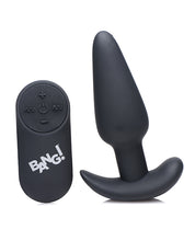 Carregue a imagem no visualizador da Galeria, Bang! Plug Anal de Silicone Vibratório 21x com Controle Remoto
