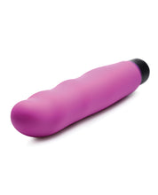 Carregue a imagem no visualizador da Galeria, Powerful XL Vibrating Bullet with Removable Wavy Silicone Sleeve - Purple
